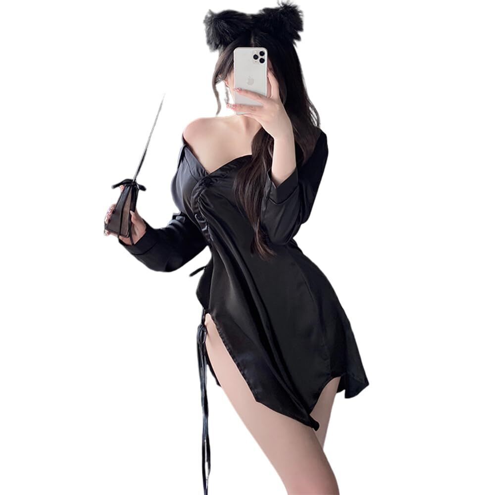 4753 Japanese sexy kimono costume geisha bathrobe anime cosplay nightgown